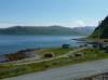 Toller Blick aus dem Ferienhaus Vannøya Havfiske auf den Fjord.